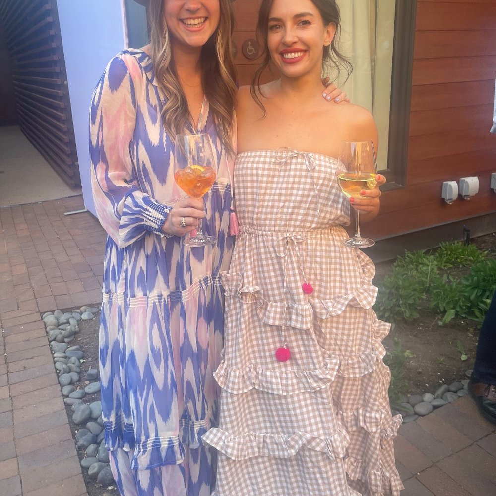 Sundress // JASMIN DRESS GINGHAM BEIGE